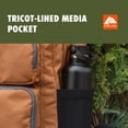 thumbnail image 5 of Ozark Trail 25L Adult/Teen Polyester Hydration Compatible Hiking Backpack, Brown, 5 of 16