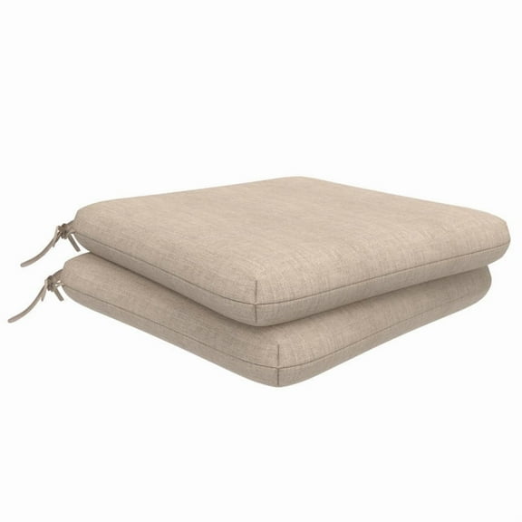 Covers & all Sunbrella Square Dining Chair Cushions 3" Foam Tear and UV Resistant Outdoor chairs