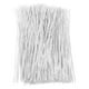 thumbnail image 2 of 500 bridas de alambre de hierro recubiertas de plástico de 15 cm para organizar cables (blancas), 2 of 8