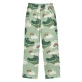thumbnail image 2 of Crocodile Rainbow Cloud Pattern Pajama Pants Soft Lightweight Lounge Pants Bottoms Sleep Pants Warm Comfy, 2 of 9