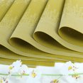 thumbnail image 2 of Uxcell Heat-resistant Modern Style Table Mats Vinyl Placemats Green 6Pack, 2 of 7