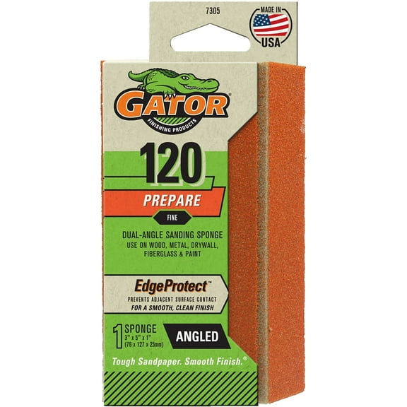 Ali Industries 7305 120grit Angle Sanding Sponge