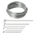 thumbnail image 2 of Siruishop 2x Crochets pour Tableaux, Miroir, 10m, 101 Pcs, 2 of 8