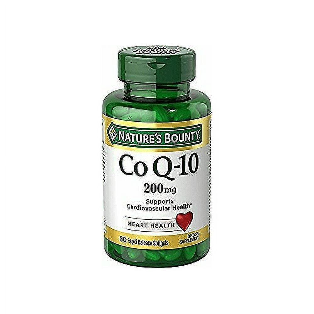 Nature's Bounty Co Q-10 200mg 45 Softgels (Pack of 2)