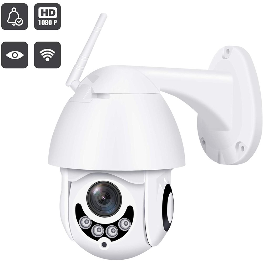 2020 Upgraded Full HD 1080P Security Surveillance Cameras Outdoor Waterproof Wireless PTZ Camera