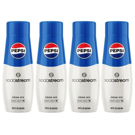 SodaStreamĀ® PepsiĀ® Beverage Mix (440ml, Pack of 4)