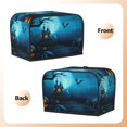 thumbnail image 3 of Yiaed Happy Halloween-1 Print Two Slice Bread Machine Cover, Universal Size Kitchen Appliance Cover for Bread Machine,Bread Machine Cover, 3 of 7