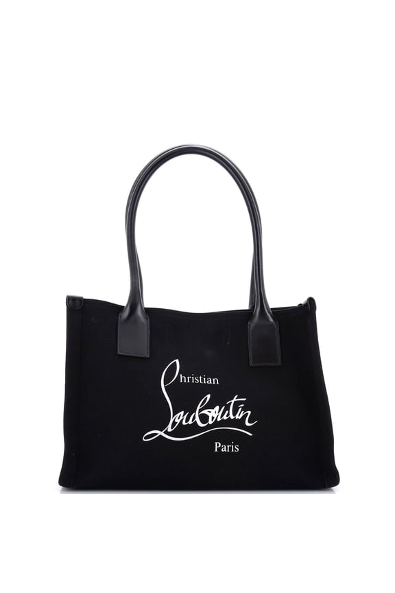 Pre-Owned Nastroloubi Tote Printed Canvas Medium By Rebag