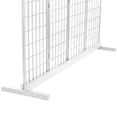 thumbnail image 7 of White 4 Panel Room Divider Stand (Stand Only), 7 of 7