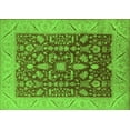 thumbnail image 1 of Ahgly Company Indoor Rectangle Oriental Green Industrial Area Rugs, 8' x 12', 1 of 4