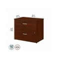 thumbnail image 5 of BBF Studio C - Lateral filing cabinet - 2 drawers - hansen cherry, 5 of 8
