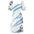thumbnail image 6 of Soccer with Argentina flags Sleeveless Dress summer dresses ceremony dresses, 6 of 7