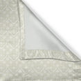 thumbnail image 4 of Ambesonne Ivory Grommet Curtain Single Panel, Rococo Style Oriental, 50"x60", Cream Tan, 4 of 5