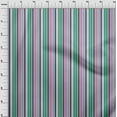 thumbnail image 3 of oneOone Cotton Flex Fabric Multicolor Stripe Print Sewing Fabric BTY 40 Inch Wide, 3 of 4
