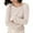 Beige, variant on yunLCZ Women Shirts Women's Semi Turtleneck Sweater Long Sleeved Solid Color Pullover With A Base Shirt Spring And Autumn Loose Sweater Top