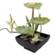 thumbnail image 1 of Decoración De Agua De La Fuente, Decoración De La Fuente De Agua De La Sala De Estar SOTHE Small Bird En Forma De Hoja USB Para La Oficina, 1 of 7