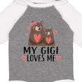 thumbnail image 4 of Inktastic My Gigi Loves Me Bear Boys or Girls Long Sleeve Baby Bodysuit, 4 of 5