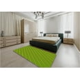 thumbnail image 5 of Ahgly Company Machine Washable Indoor Square Transitional Green Area Rugs, 6' Square, 5 of 7