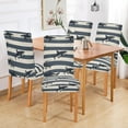 thumbnail image 2 of Yayeee 2 Pack Dining Chair Covers Stretch Parson Chairs Slipcovers Seat Protector, Dark Sharks, 2 of 6