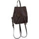 thumbnail image 1 of MOLERFO - Mochila pequeña para mujer, mochila de piel para mujer, mochila estética, mini mochila para mujer, color negro (café), Marrón, 1 of 3