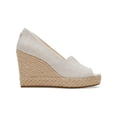 thumbnail image 2 of Toms Womens Michelle Canvas Slip On Espadrilles, 2 of 3