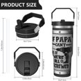 thumbnail image 5 of 1pc mechanic 30oz Tumbler with Straw & Handle - Insulated Stainless Steel Cup | Holiday Gift for Man Women (Christmas, Valentine's, Birthday), 5 of 7