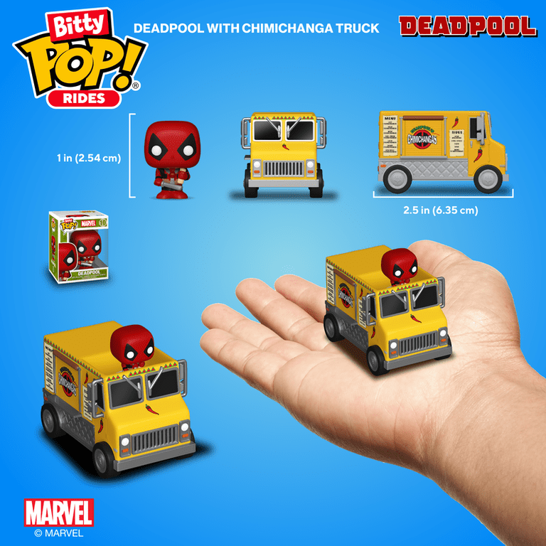 Funko Bitty POP! Ride: Marvel Deadpool's Chimichanga Truck