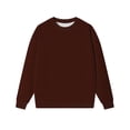 thumbnail image 4 of MESSUEN Pullover Sweatshirts for Women Thermal Long Sleeve Women Winter Sweatshirts for Women’s Tops Women's Tops Womens Sweatshirts Womens Sweatshirts Trendy Brown S, 4 of 4
