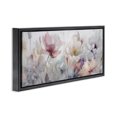 thumbnail image 3 of Stupell Industries Muted Grey Toned Flowers Floral Painting Black Floater Framed Canvas Art Print Wall Art, 31 x 14, 3 of 9