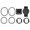20mm, variant on Bike Watch Mount 1pc Bicycle Computer Mount For Garmin For Fenix 3/5/6/7/MK1/2 Bicycle Speedometer Bike Stopwatch Base