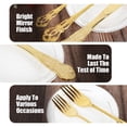 thumbnail image 4 of AMERTEER 20Pcs Silverware Set Stainless Steel Flatware Set Retro Royal Western Tableware Cutlery Set with Cutter Spoon Fork Anti-Rust Kitchen Utensils Dishwasher Safe for Home Kitchen, 4 of 9