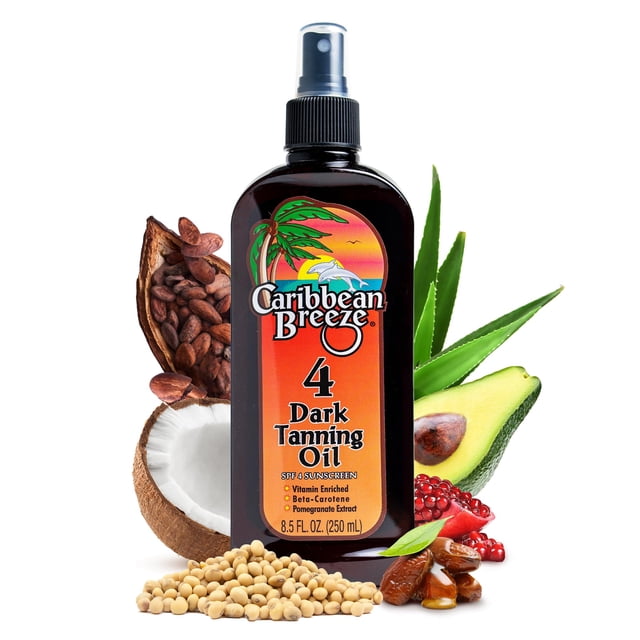 Aceite bronceador Caribbean Breeze SPF 4 Dark Tanning 250 ml