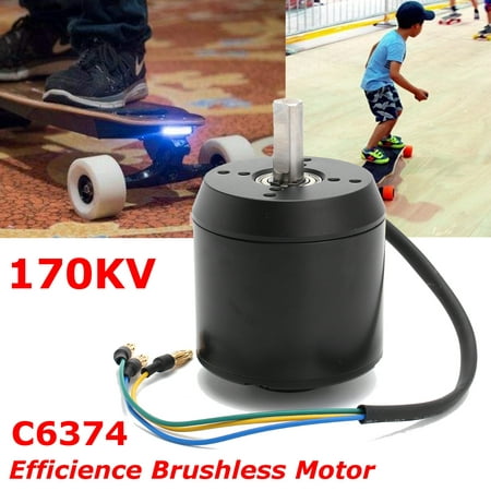 170KV High Efficience Brushless Motor C6374 for Electric Skateboard