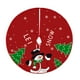 thumbnail image 4 of Falda de de Navidad, delantal de base de de Navidad, tapete de de Navidad rústico reutilizable clásico para interiores y exteriores, Muñeco de nieve 60cm Macarena falda del árbol de navidad, 4 of 8