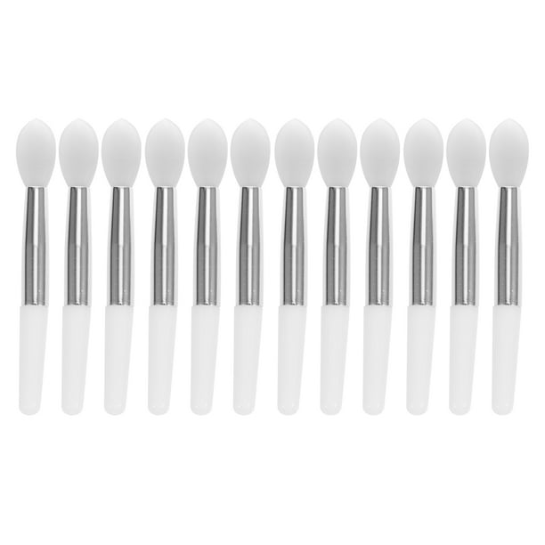 12pcs Pinceles de labios de silicona Maquillaje Labios Lipstick Cepillos Aplicador Cepillos Cosméticos