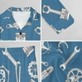 thumbnail image 6 of Top-kevin Pajama Sets for Womens Horses Running Starry Night Loose Button Down Long Sleeve Shirts And Pants Set, 6 of 12