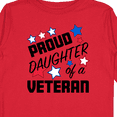 thumbnail image 4 of Inktastic Proud Daughter of a Veteran Veterans Day Girls Long Sleeve Toddler T-Shirt, 4 of 5