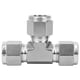 thumbnail image 1 of Conector de virola de compresión, camiseta de diámetro igual, acero inoxidable 316, forjado SS?600?3Ф1/2, 1 of 8