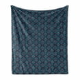 thumbnail image 1 of Tribal Soft Flannel Fleece Throw Blanket, Repeating Colorful Pattern with Abstract Geometrical Shapes, Cozy Plush for Indoor and Outdoor Use, 70" x 90", Multicolor, by Ambesonne, 1 of 5