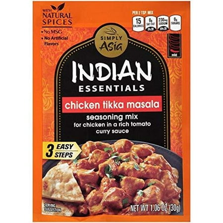 Indian Essentials Chicken Tikka Masala Seasoning Mix, 1.06 oz ( Pack Of 12