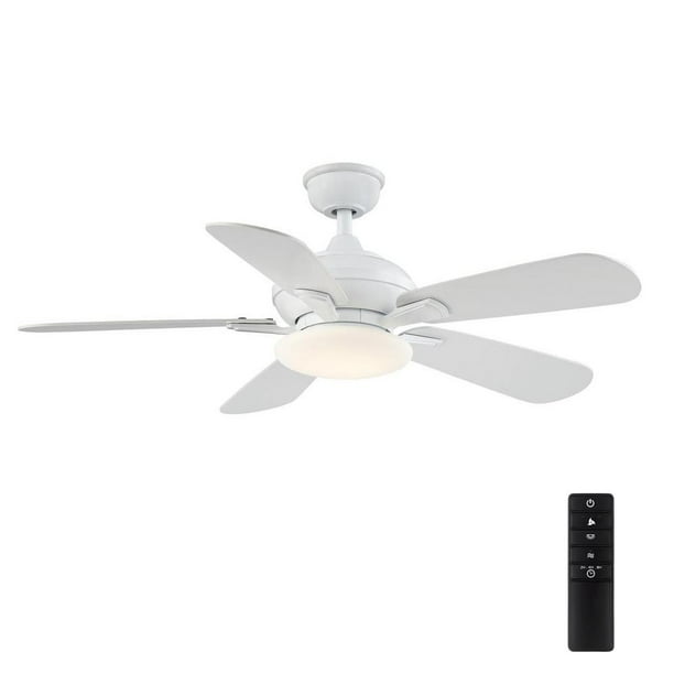 Home Decorators Collection Benson 44 In Led White Ceiling Fan With Light And Remote Control New Open Box Com Home Decorators Collection Benson 44 In, Home Decorators Collection Ceiling Fan Parts