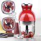 thumbnail image 4 of Picadora de Carne, Procesador de Carne Diseño Ergonómico Acero Inoxidable Abs Capacidad de 500ml Para Cocina Para Hogar Enchufe Europeo Blanco, 4 of 5