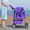 PURPLE, variant on CL.HPAHKL Pet Stroller Foldable Pet Stroller Travel Stroller for Cats and Medium Dogs Includes 360 Degree Front Wheel Swivel,Mesh Panels and Canopy, Storage Basket, Cup Holder,Black