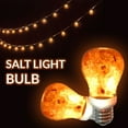 thumbnail image 3 of Himalayan Glow Salt LED Light Bulb, 60W, Warm Amber Glow Lighting for Home Décor, Pack of 2, 3 of 10