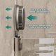 thumbnail image 4 of Esquinero para Baño Regadera Ventosa Repisas Sin Taladro Organizador de Regadera Metal de Aluminio Porta Shampoo Antióxido Estante Organizador Baño Gris Mueble para Regadera, 4 of 4