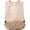 Beige, variant on Ulxkmt 1 Coffee Waterproof Stain-Resistant Polyester Cooking Aprons Breathable Work Tabards for Work