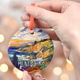 thumbnail image 4 of Mendocino California Coast Christmas Ornament, Ceramic, Acrylic - Travel Souvenir, Festive Tree, Trip Keepsake 2025, Traveler Gift, Edition, Holiday Tree Decoration, 4 of 5