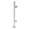 thumbnail image 5 of Wildnix Durable Stainless Steel Railing Post with Excellent Load-Bearing Capacity, Suitable for Glass/Wood Panels, Easy DIY Installation for Stairs, 5 of 6