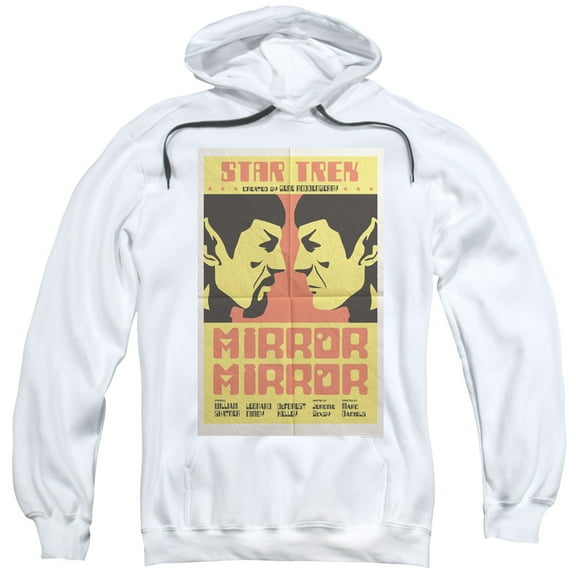 Star Trek Tos Episode 33 Adult Pullover Hoodie Sweatshirt White