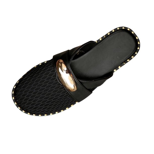 Zapatos Casuales de las Mujeres de Moda Malla Redonda Del Dedo Del Pie Más Tamaño Transpirable Zapatillas de Playa Planas Zapatos de Verano de las Mujeres de Moda Cómodo Estilo Primavera / Verano